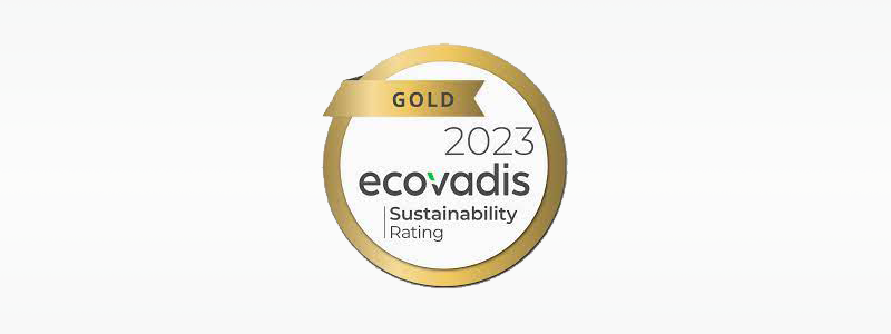 Ecovadis Gold rating