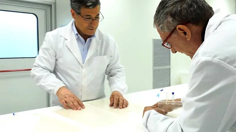 Persico Healthcare technicians