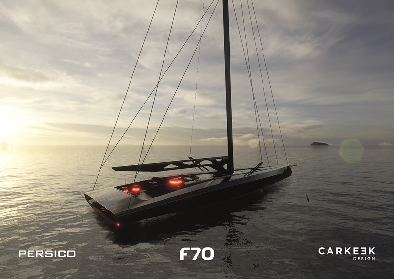 Persico Marine and Carkeek Design Partners introduce F 70 full-foiling day sailer-racer
